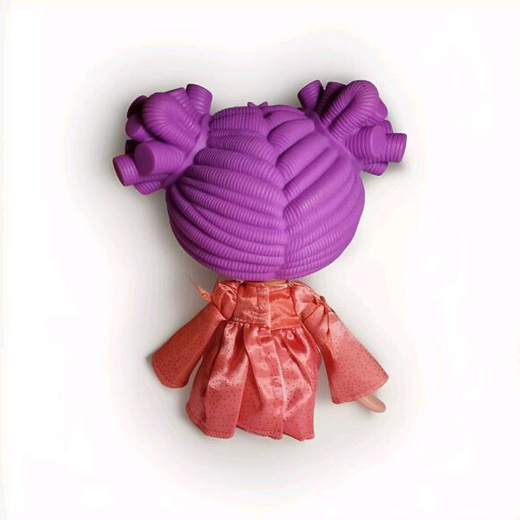 LALALOOPSY Lady Doll 12" 2009 MGA purple hair with dress and no shoes :( - Picture 3 of 11